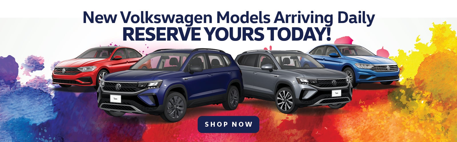 Reserve Your New VW Today!