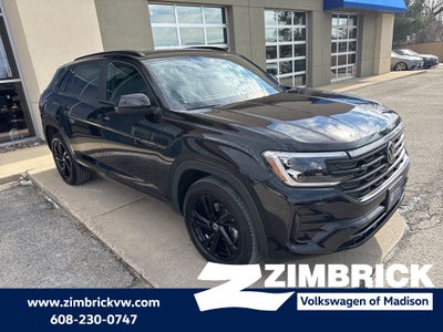 2025 Volkswagen Atlas Cross Sport 2.0T SEL R-Line Black