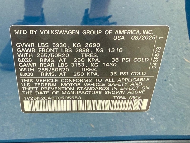 2026 Volkswagen Atlas 2.0T SEL