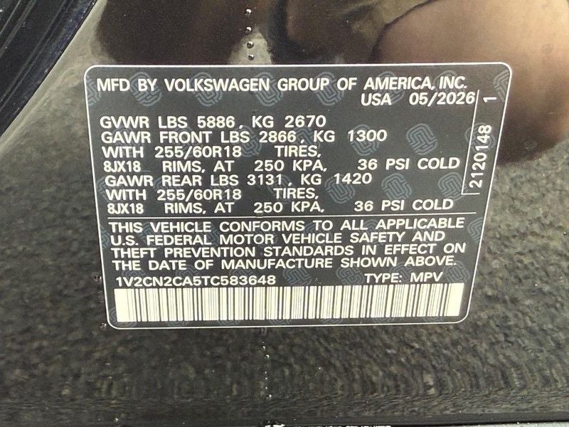 2026 Volkswagen Atlas 2.0T Peak Edition