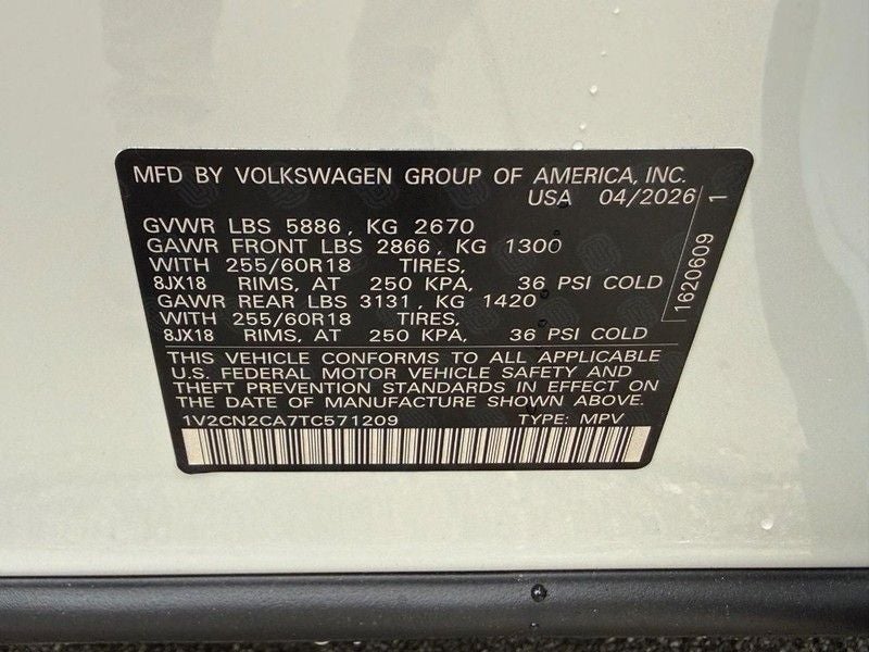 2026 Volkswagen Atlas 2.0T Peak Edition
