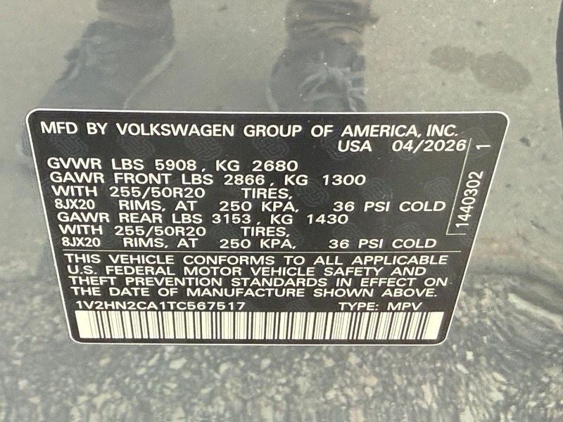 2026 Volkswagen Atlas 2.0T SE w/Technology