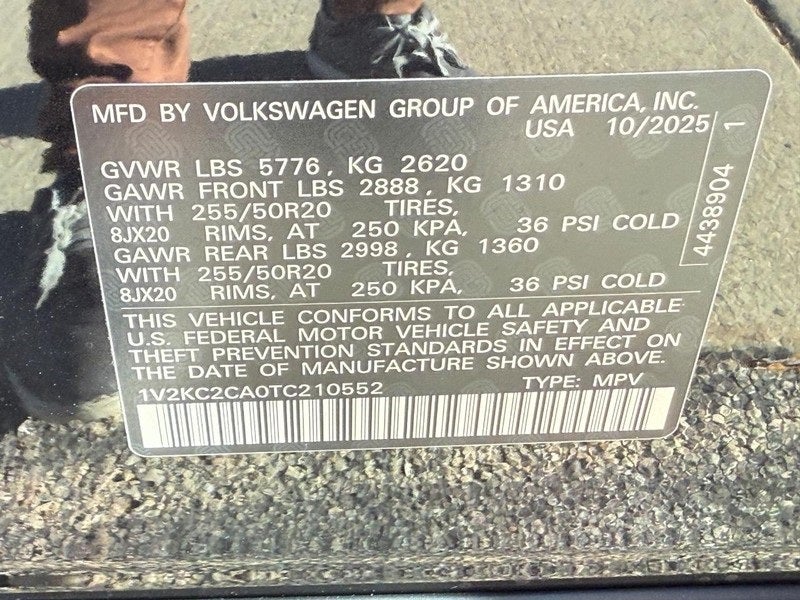 2026 Volkswagen Atlas Cross Sport 2.0T SE w/Technology