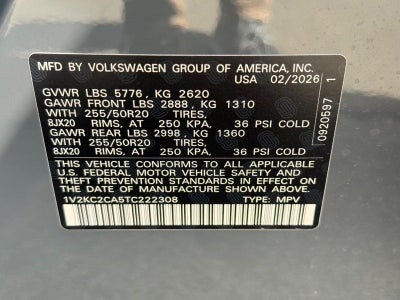 2026 Volkswagen Atlas Cross Sport 2.0T SE w/Technology