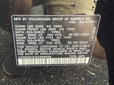 2026 Volkswagen Atlas 2.0T SE w/Technology