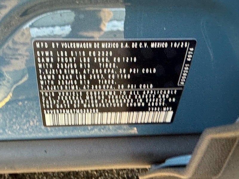 2026 Volkswagen Tiguan 2.0T SE