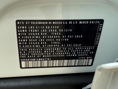 2025 Volkswagen Tiguan 2.0T SE R-Line Black