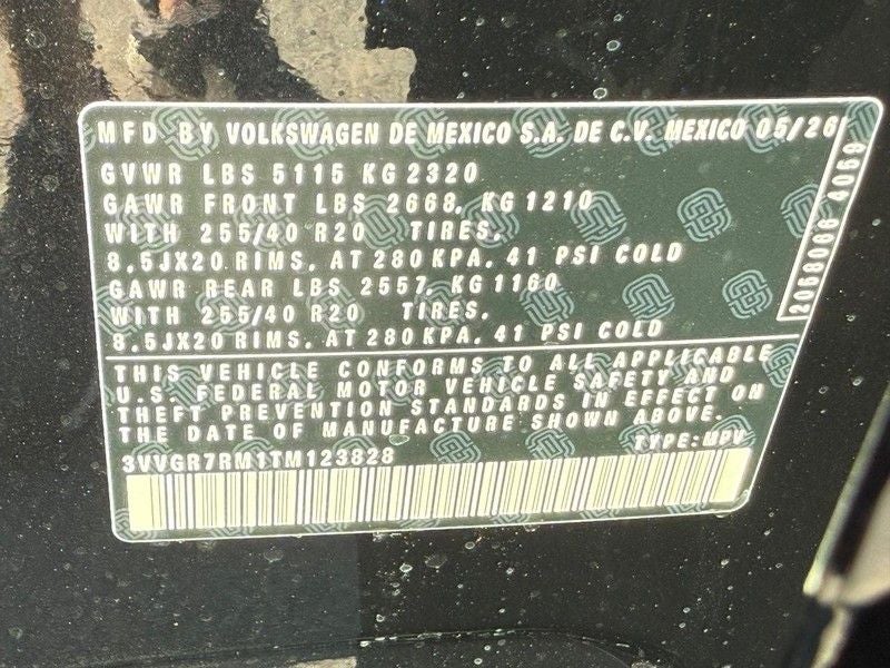 2026 Volkswagen Tiguan SE R-Line Black