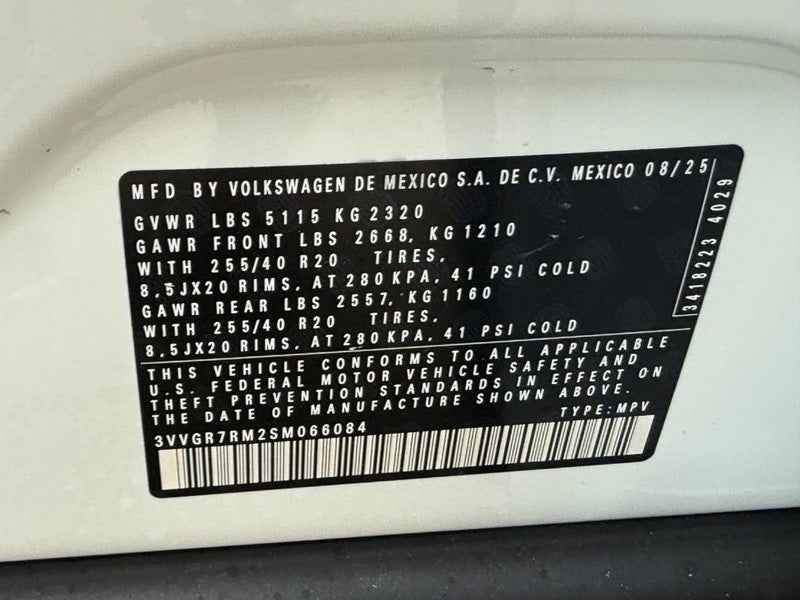 2025 Volkswagen Tiguan 2.0T SE R-Line Black