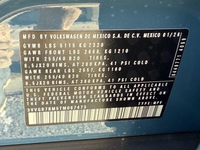 2026 Volkswagen Tiguan 2.0T SE R-Line Black