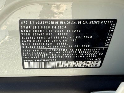 2026 Volkswagen Tiguan 2.0T SE R-Line Black