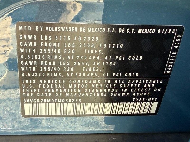 2026 Volkswagen Tiguan 2.0T SE R-Line Black