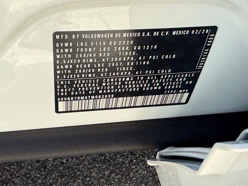 2026 Volkswagen Tiguan 2.0T SE R-Line Black