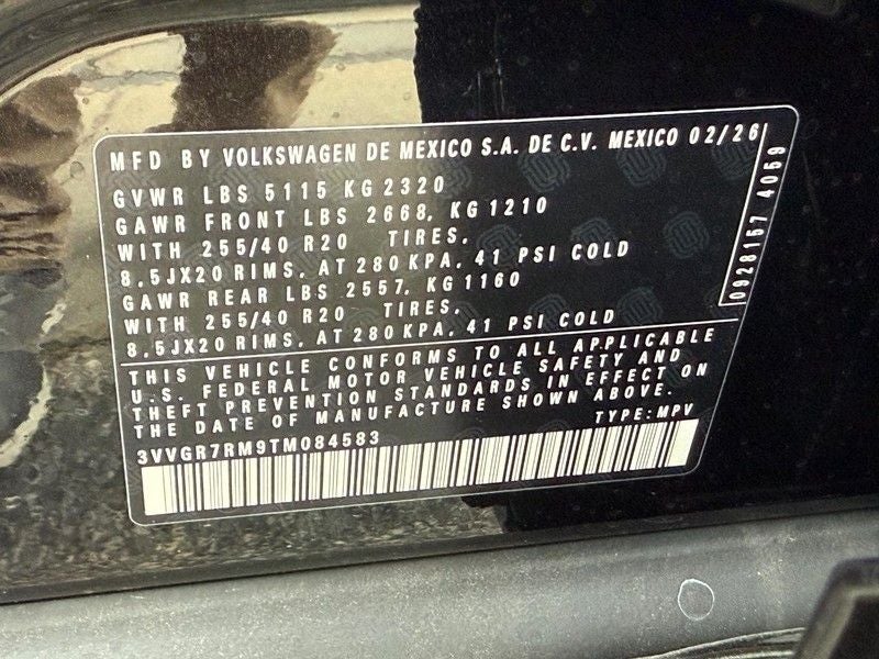 2026 Volkswagen Tiguan 2.0T SE R-Line Black