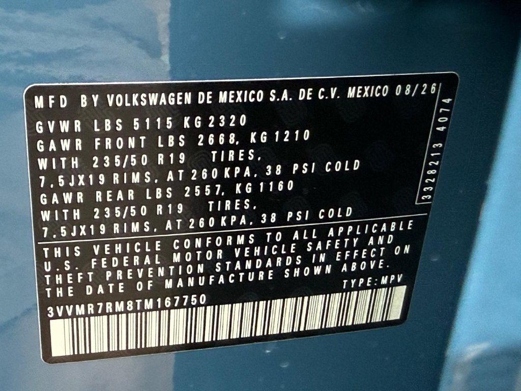 2026 Volkswagen Tiguan SE