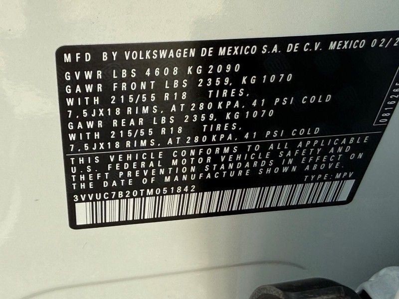 2026 Volkswagen Taos 1.5T SE