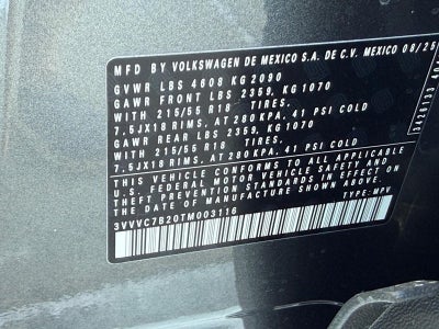 2026 Volkswagen Taos 1.5T SE