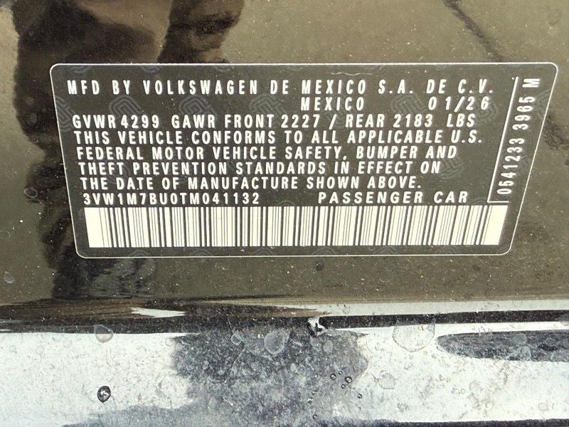 2026 Volkswagen Jetta GLI 2.0T Autobahn