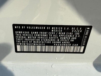 2026 Volkswagen Jetta GLI 2.0T Autobahn