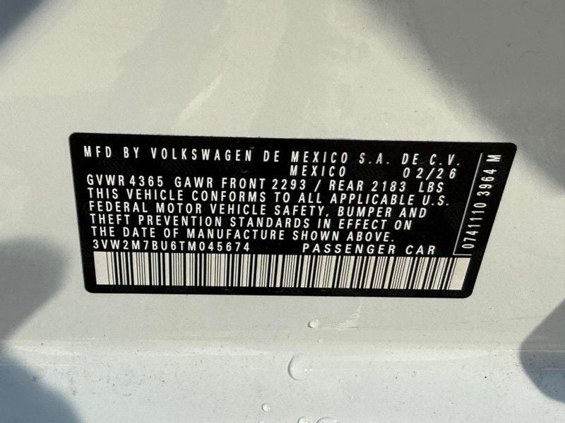 2026 Volkswagen Jetta GLI 2.0T Autobahn