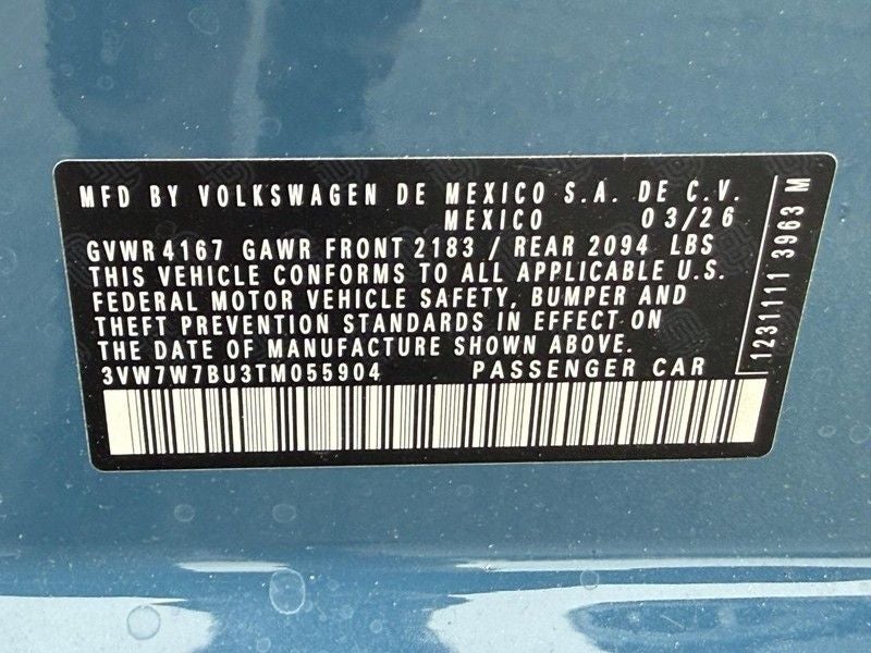2026 Volkswagen Jetta 1.5T SE