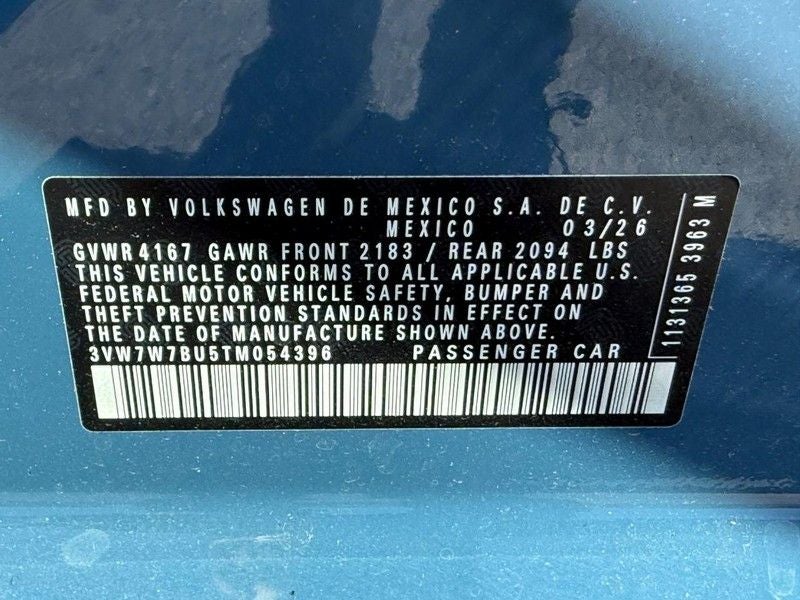 2026 Volkswagen Jetta 1.5T SE
