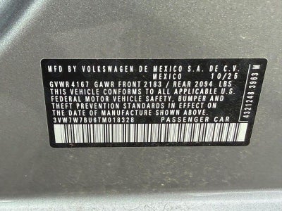 2026 Volkswagen Jetta 1.5T SE
