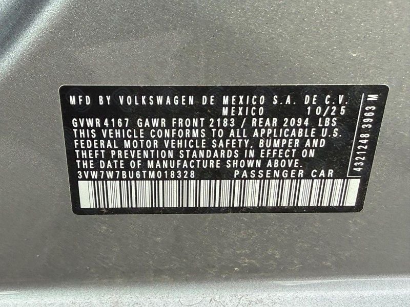 2026 Volkswagen Jetta 1.5T SE