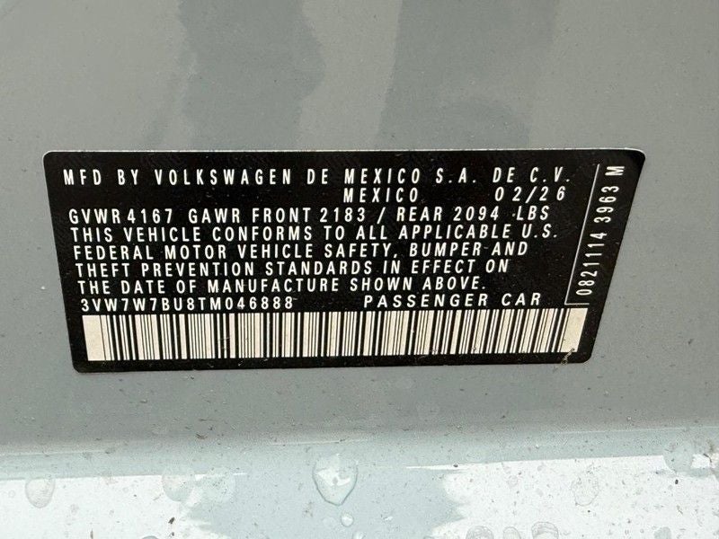 2026 Volkswagen Jetta 1.5T SE