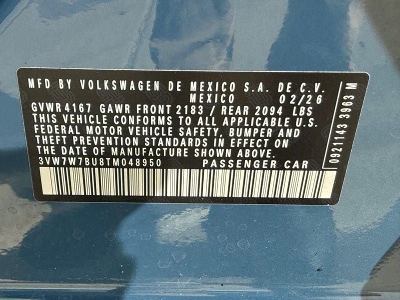 2026 Volkswagen Jetta 1.5T SE