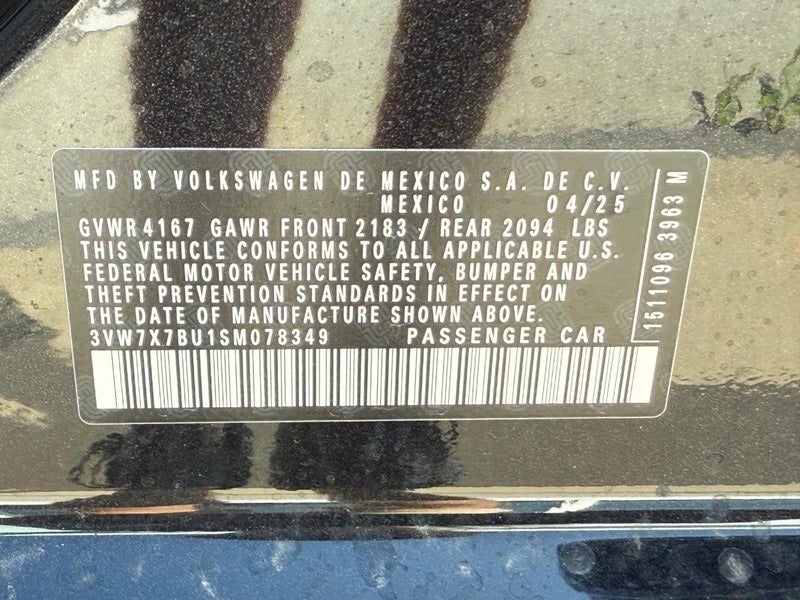 2025 Volkswagen Jetta 1.5T SE