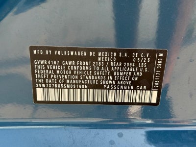 2025 Volkswagen Jetta 1.5T SE