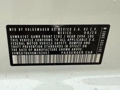 2025 Volkswagen Jetta 1.5T SE