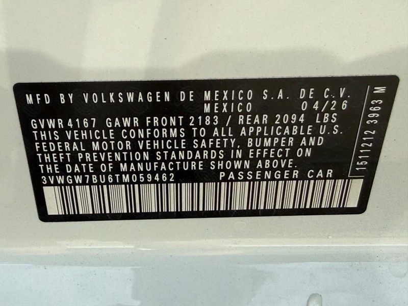 2026 Volkswagen Jetta 1.5T SEL
