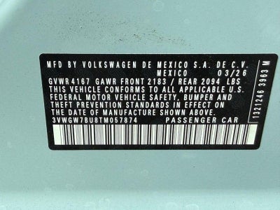 2026 Volkswagen Jetta 1.5T SEL