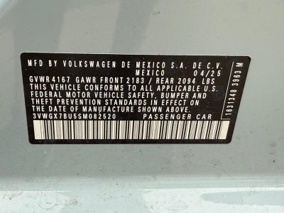 2025 Volkswagen Jetta 1.5T SEL