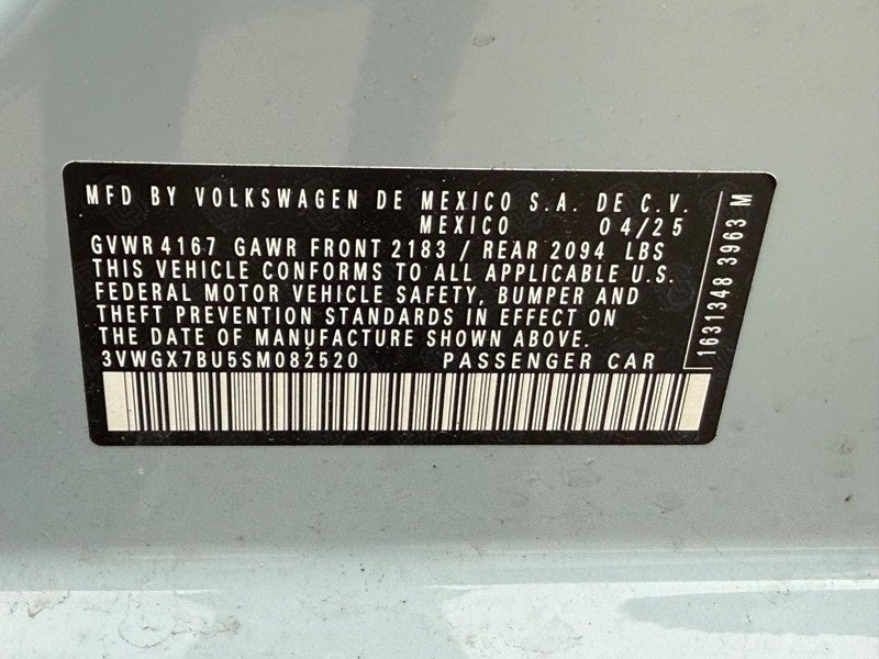 2025 Volkswagen Jetta 1.5T SEL