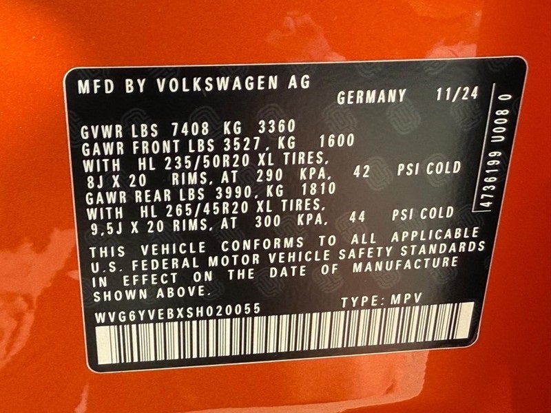 2025 Volkswagen ID. Buzz 1st Edition